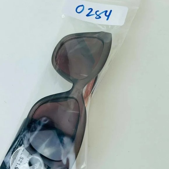 SG00284 Foster Grant Polarized Maxblock Rose Gold Cat-Eye Matte Brown Womens - Picture 8 of 8